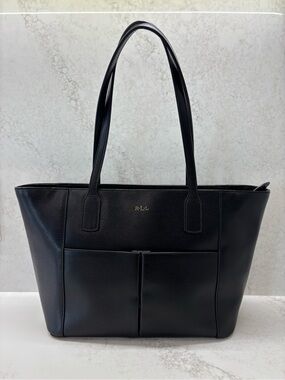 Lauren Ralph Lauren Newbury Pocket Shopper Tote